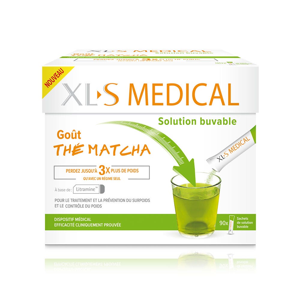 Xl-S Médical Solution Buvable Gout The Matcha 90 Sachets Medical