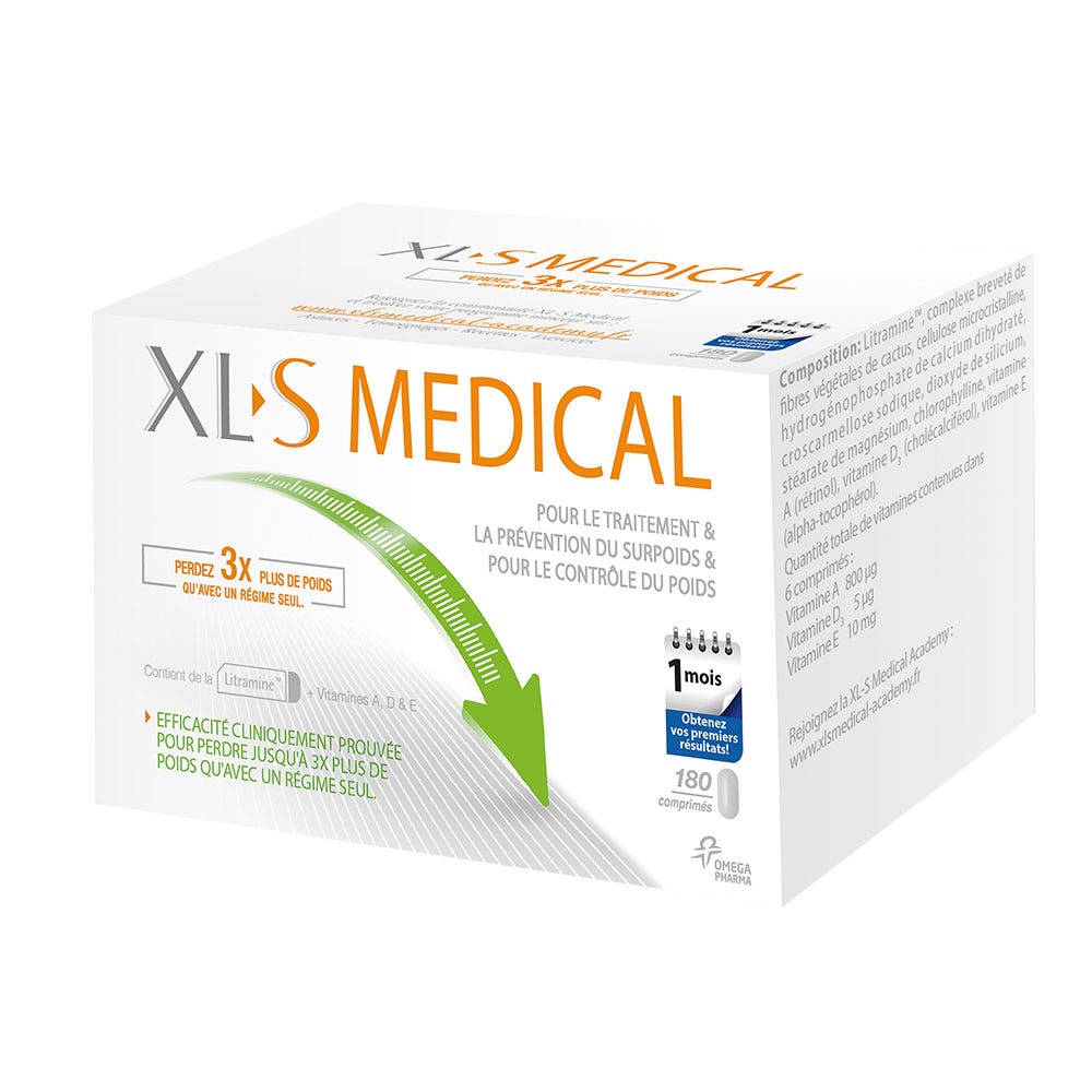 Xl-S Médical Capteur De Graisses 180 Comprimes