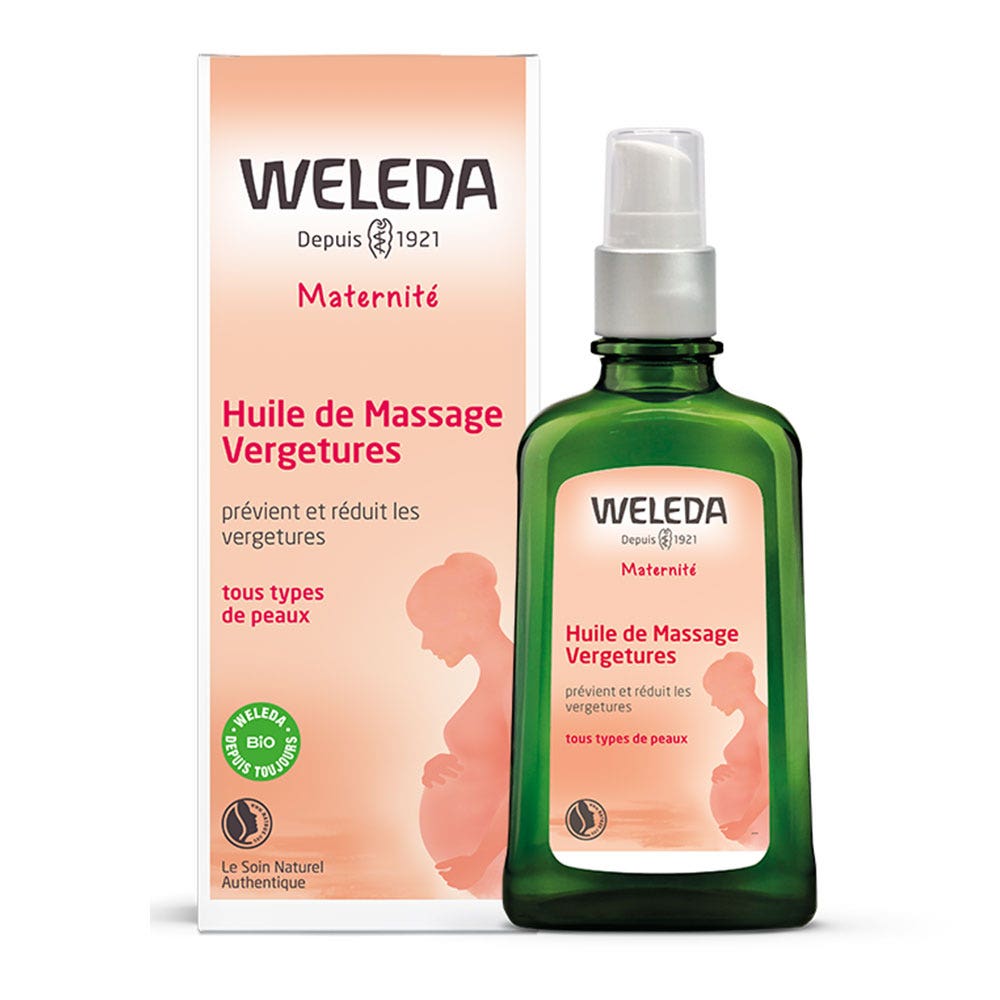 Weleda Aceite De Masaje Estrias 100ml