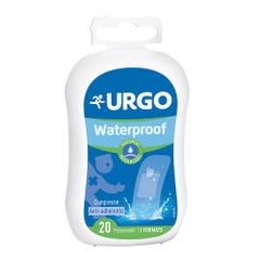 Urgo Pansements impermeables Waterproof 20 pansements