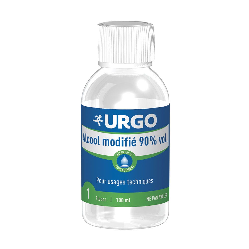Urgo Alcool Modifie 90% Vol 100ml