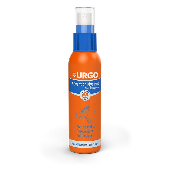 Spray Prevention Mycoses 150ml Urgo