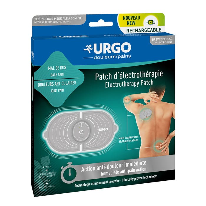 Patch Electrotherapie Rechargeable - Urgo - Easypara