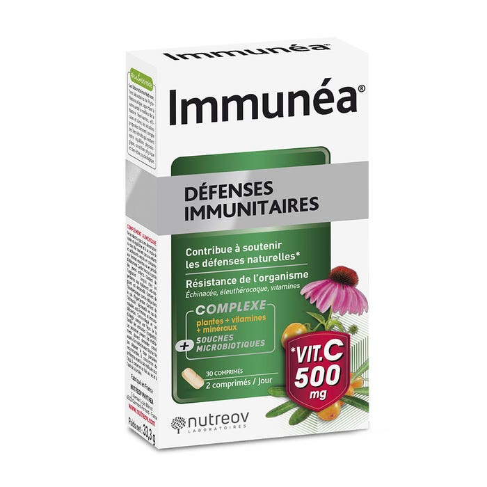 Defenses Immunitaires 30 Comprimes Immunéa Adultes Phytea