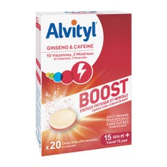 Alvityl Boost 20 Comprimes Effervescents