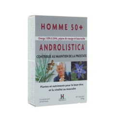 Holistica Maintien De La Prostate Hommes 50+ Androlistica x 40 Capsules