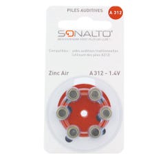Sonalto Pack 6 Piles A312