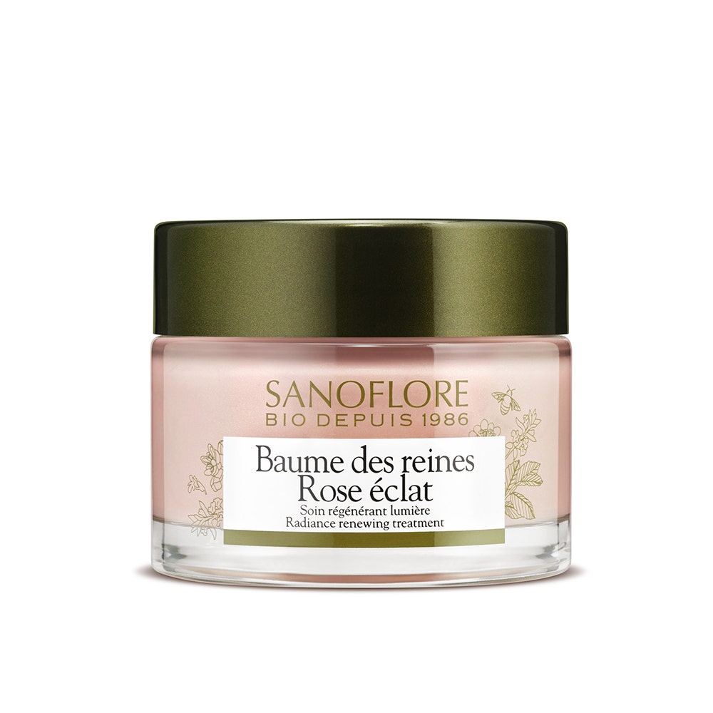 Sanoflore Reines Creme Anti Age Gelee Royale Bio Baume Rose Eclat 50ml
