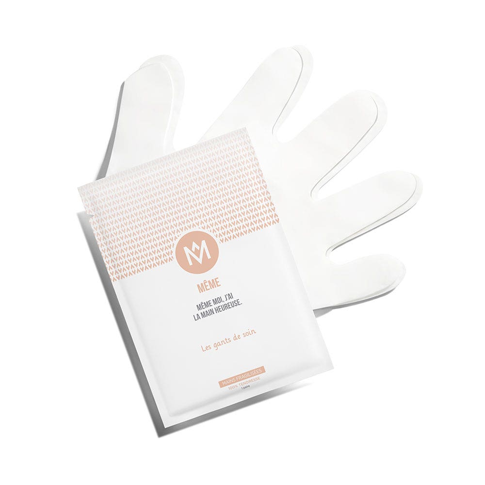 MÊME Les Gants De Soin Pour Les Mains Fragilisees 1 Paire 2x15ml