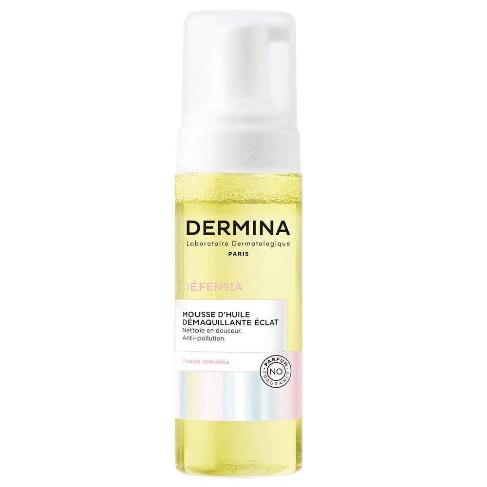 Dermina Defensia Mousse d'huile démaquillante éclat 150ml