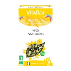 Vitaflor Floralis N°5 Adieu Toxines Plantes en vrac composées 40g