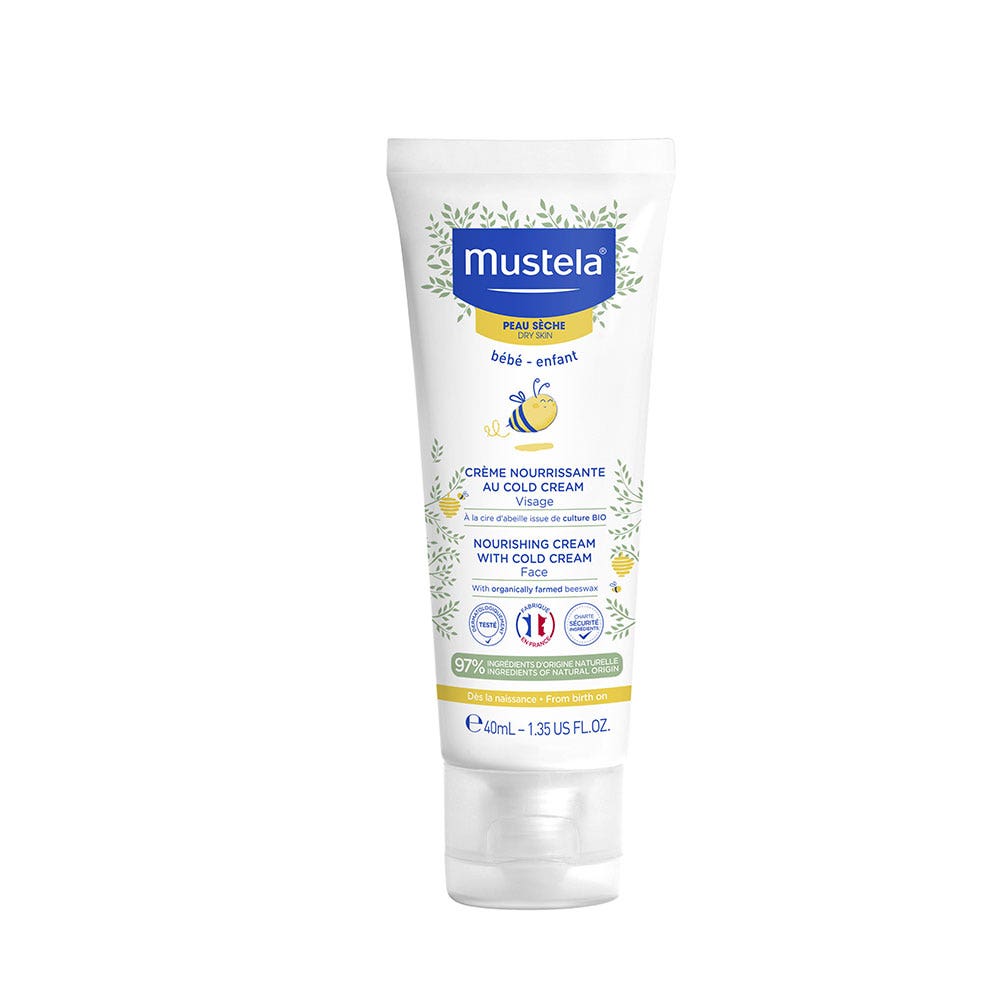 Creme Nourrissante Au Cold Cream 40ml Peaux Seches Mustela