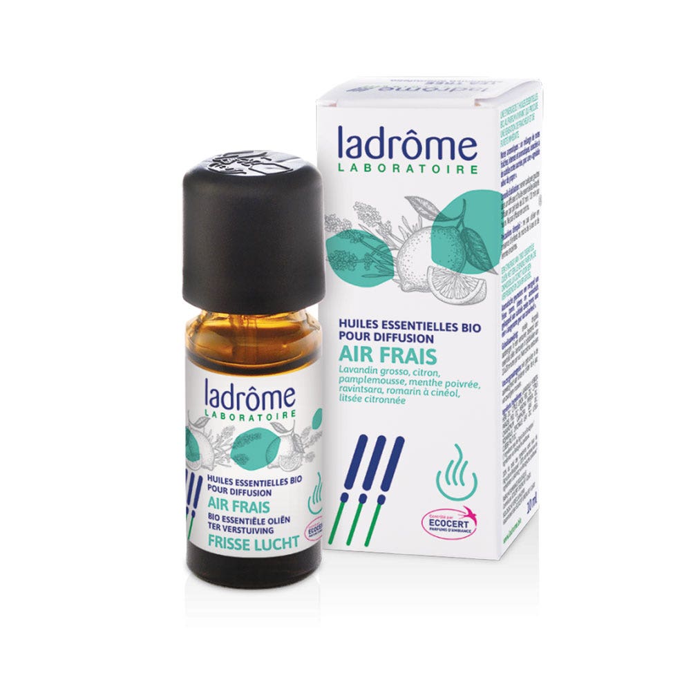 Ladrôme Huiles essentielles Diffusion Air Frais bio 10ml