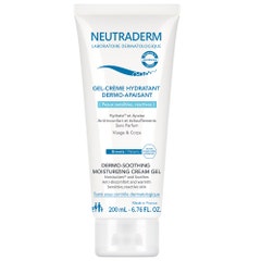 Neutraderm Gel Crème Hydratant Dermo-Apaisant Peaux sensibles, réactives 200ml