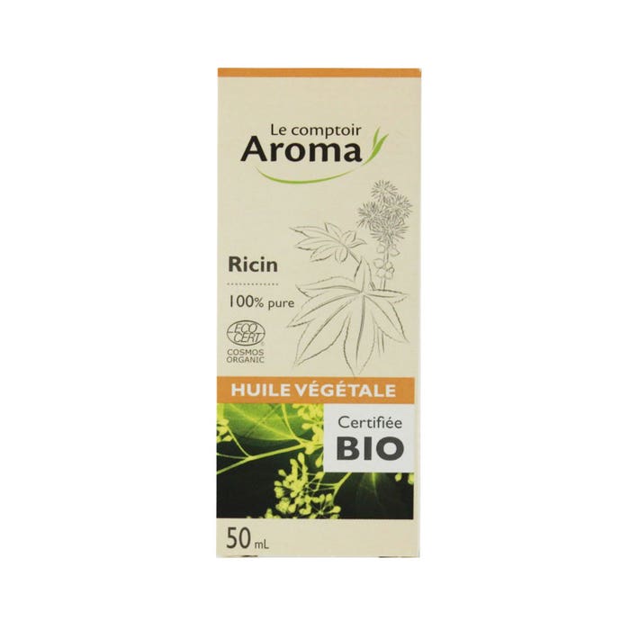 Huile Vegetale Ricin Bio 50ml Le Comptoir Aroma