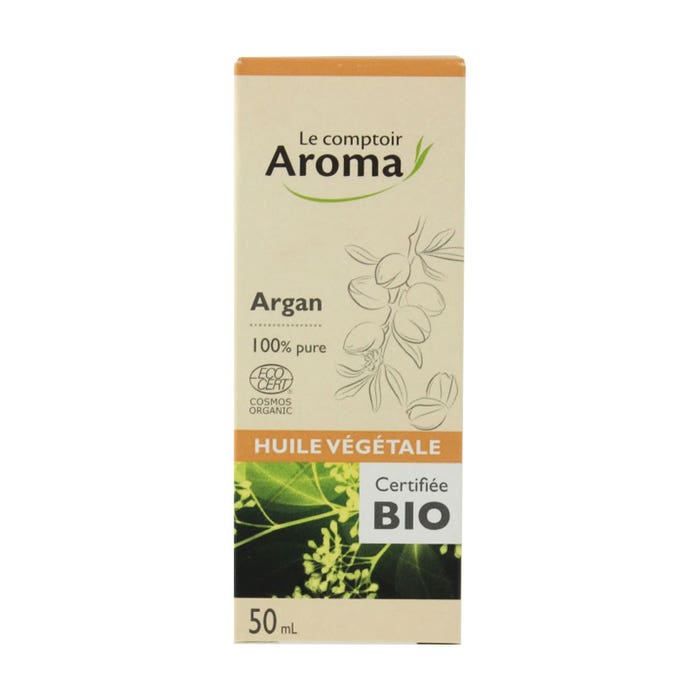 Huile Vegetale Argan Bio 50ml Le Comptoir Aroma