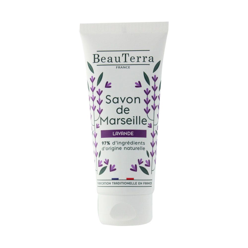 Beauterra Savon de marseille lavande 100ml