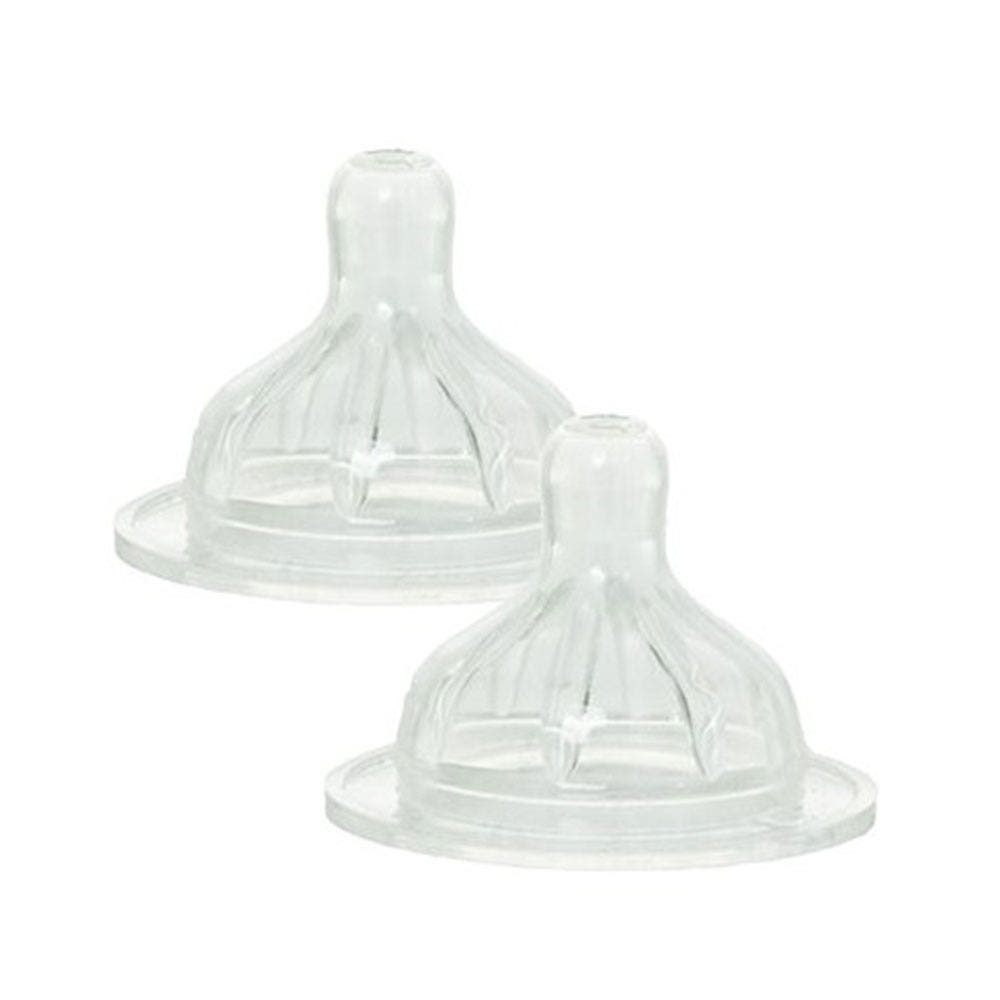 Le biberon français Tetine systeme anti colique silicone x2