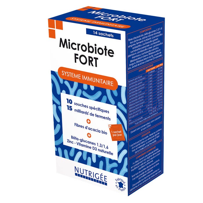 Microbiote Fort 14 sachets Nutrisante