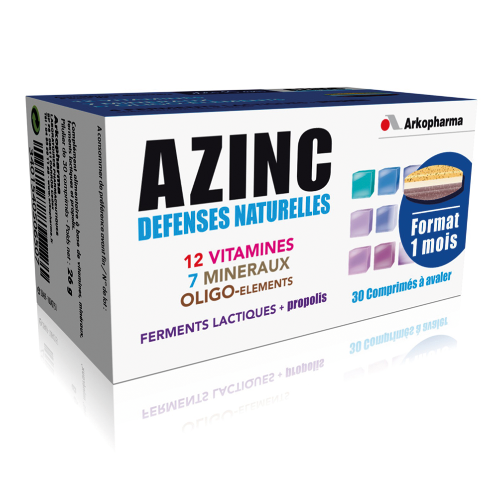 Arkopharma Probiotiques Adultes 30 Comprimes Azinc