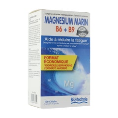 Biotechnie Magnesium Marin B6 B9 100 Gelules