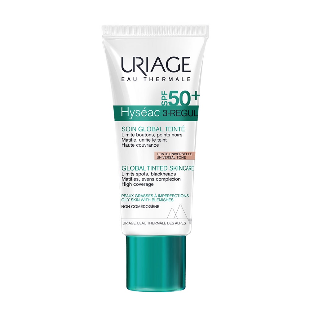 Uriage Hyséac Soin Global Teinte Universelle Spf50+ 3-Regul 40ml