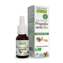 Propos'Nature Solution De Propolis Verte Sans Alcool Bio 15ml