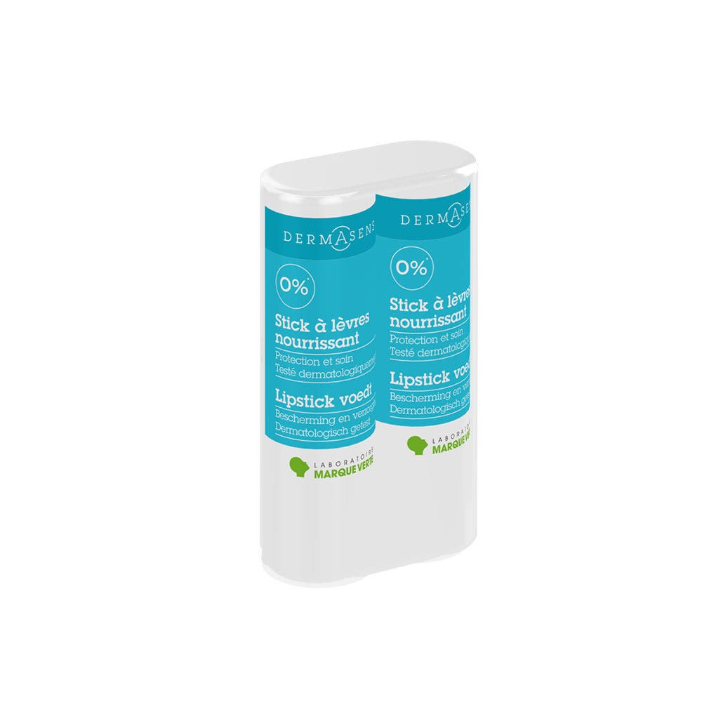 Dermasens Stick Levres Nourrissant Protection Et Soin Protection et soin 2x4g