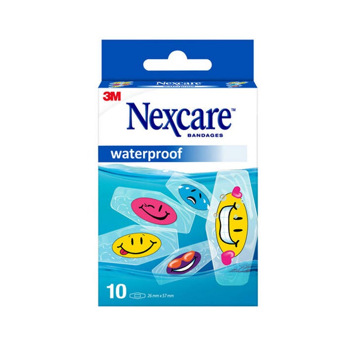 Pansements Waterproof x10 Nexcare