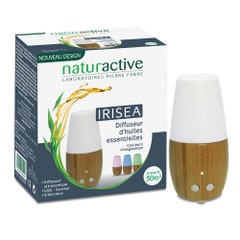 Naturactive IRISEA - Diffuseur d'huiles essentielles Couleurs changeantes 40ml
