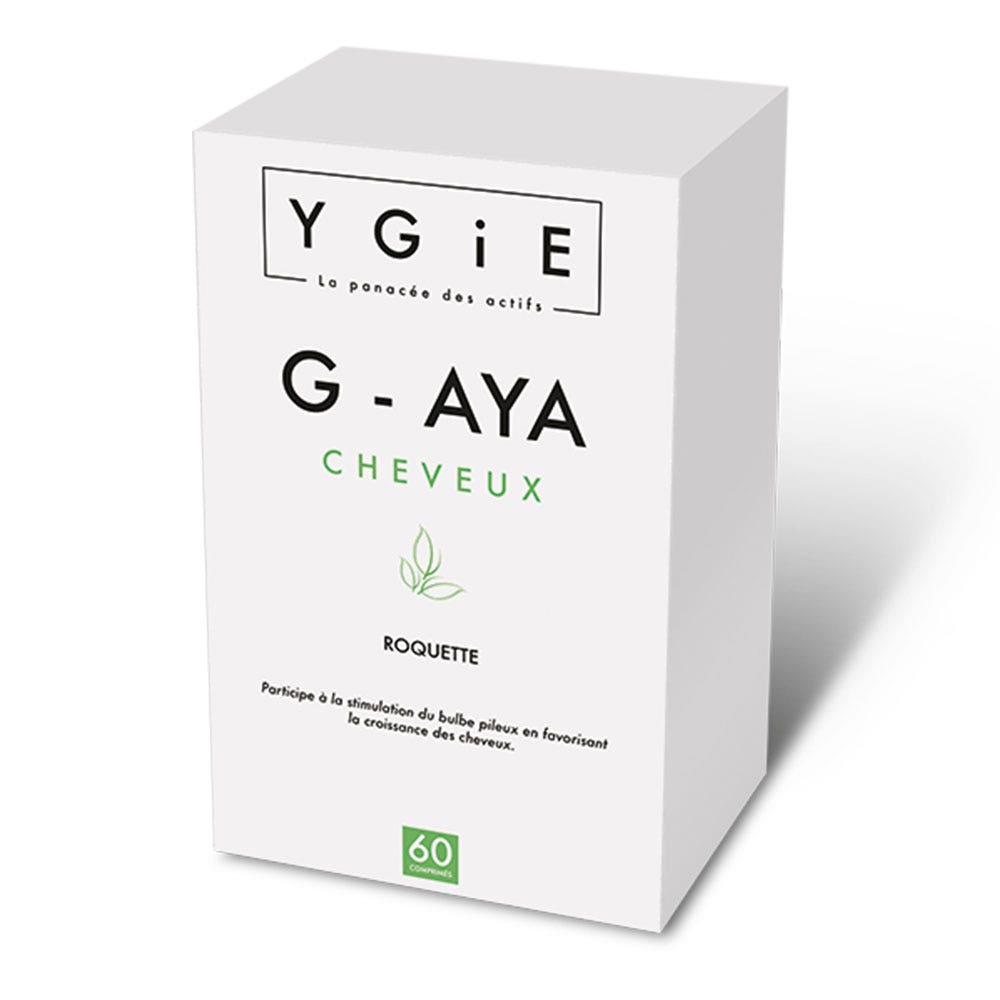 Ygie G-aya Cheveux Roquette 60 Comprimes