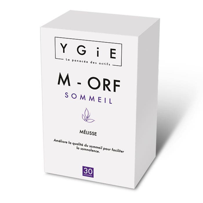 Ygie M-orf Sommeil Mélisse 30 Comprimes