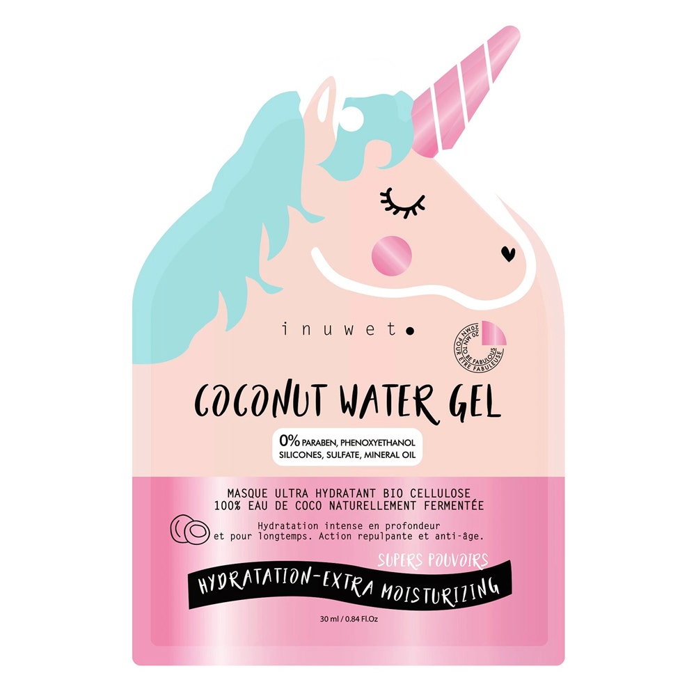 Inuwet Masque Visage Licorne Hydratant 30ml