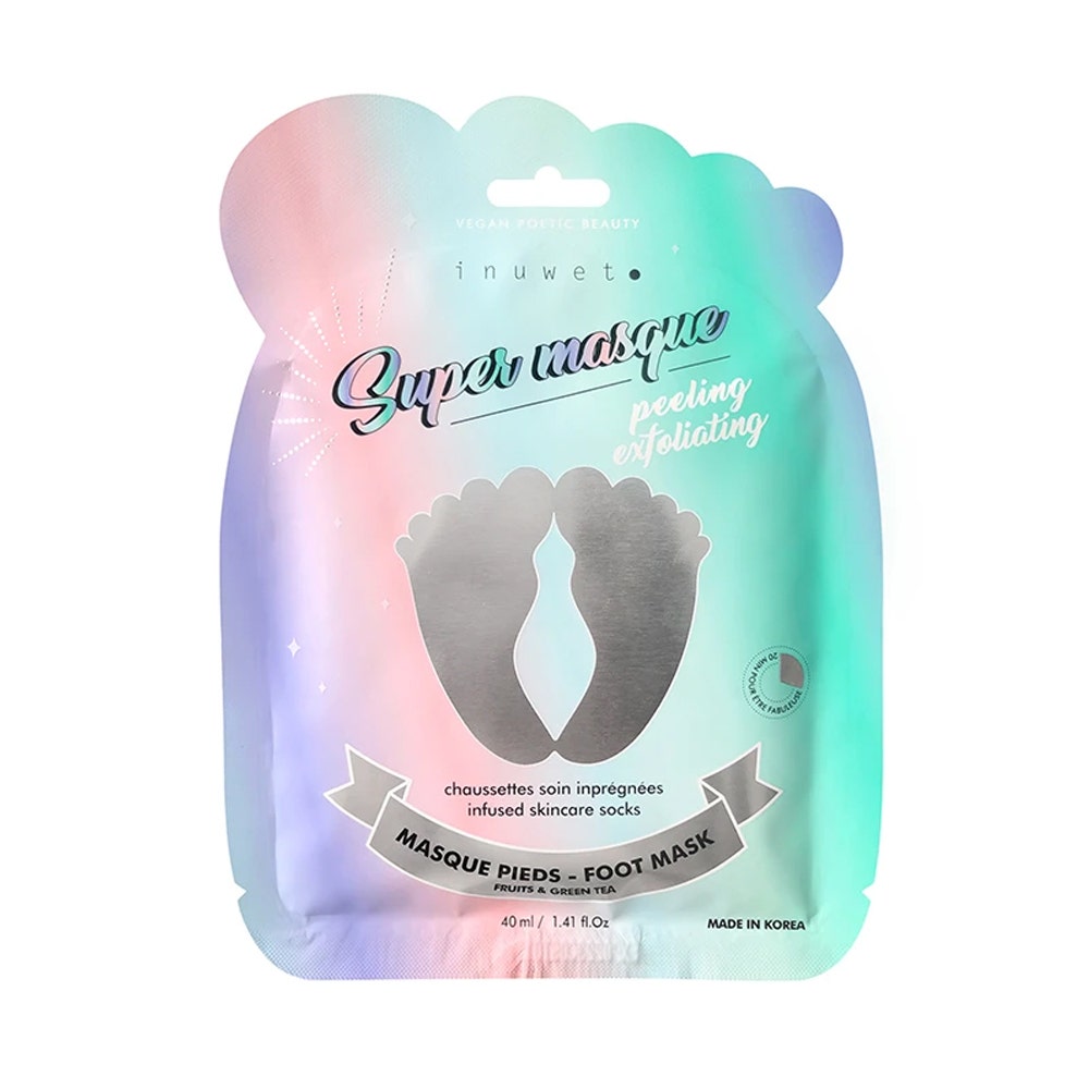 Inuwet Masque Pieds Peeling Chaussettes 40ML