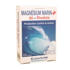 Biotechnie Magnesium Marin + B6 + Rhodiola x30 Gelules