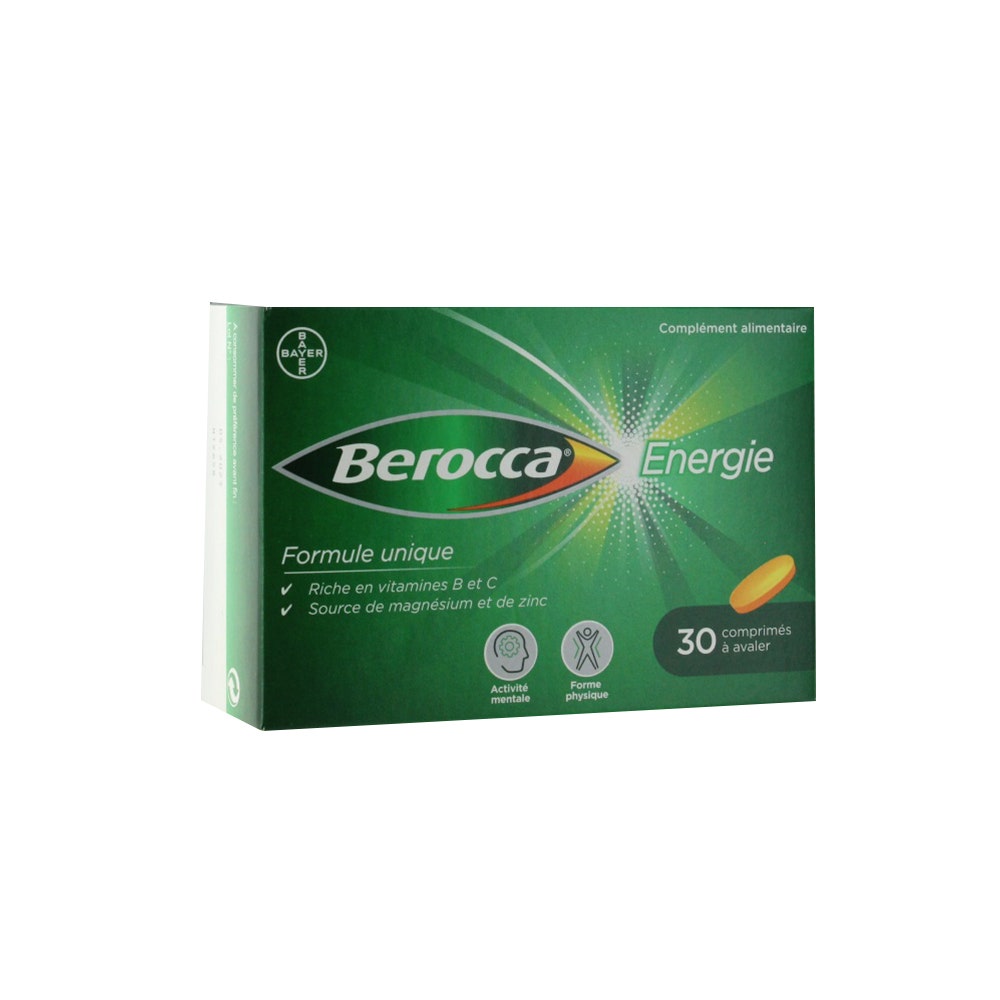 Bayer Berocca Energie 30 Comprimés
