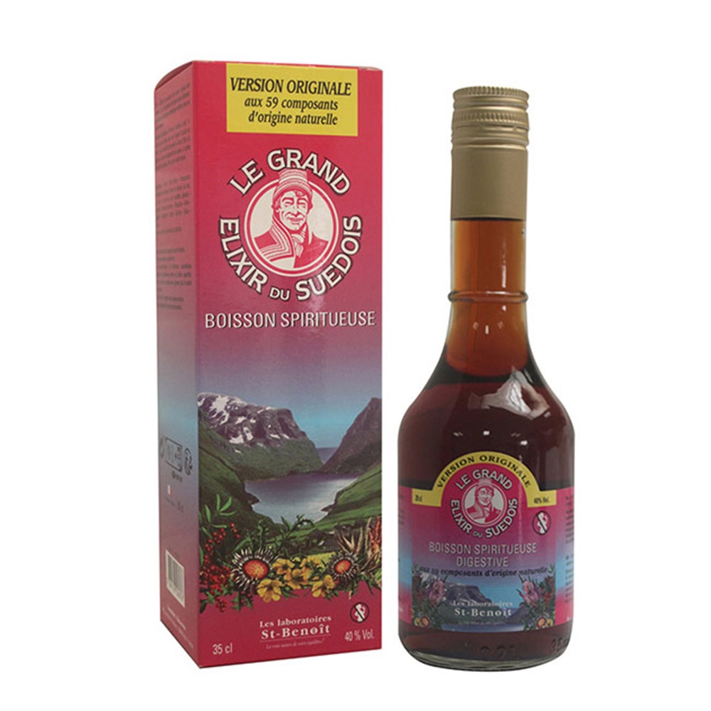 Saint Benoit Elixir Du Suédois Allégé en Alcool 17.5% 350ml