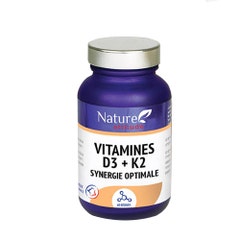 Nature Attitude Vitamines D3 + K2 60 gélules