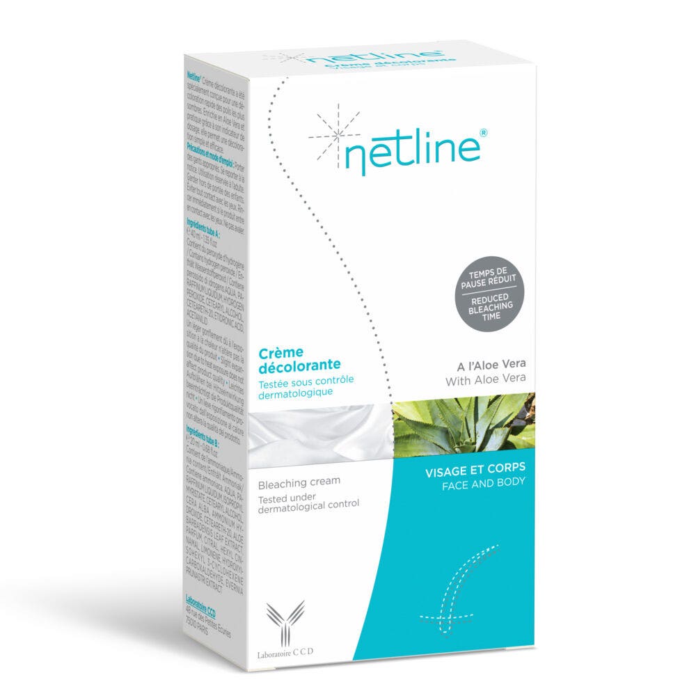 Netline Creme Decolorante Visage Et Corps