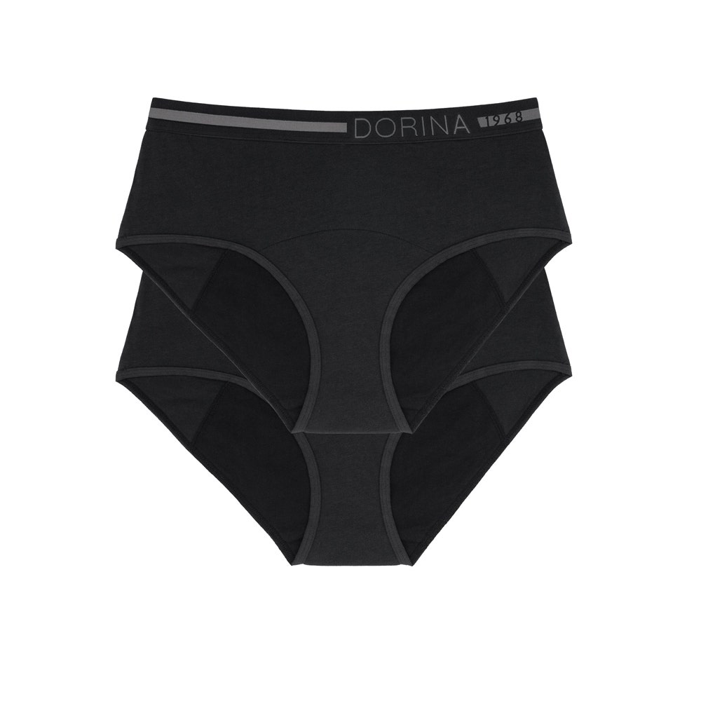 Dorina Eco Moon Culottes Menstruelles Flux Abondant - Noire x2