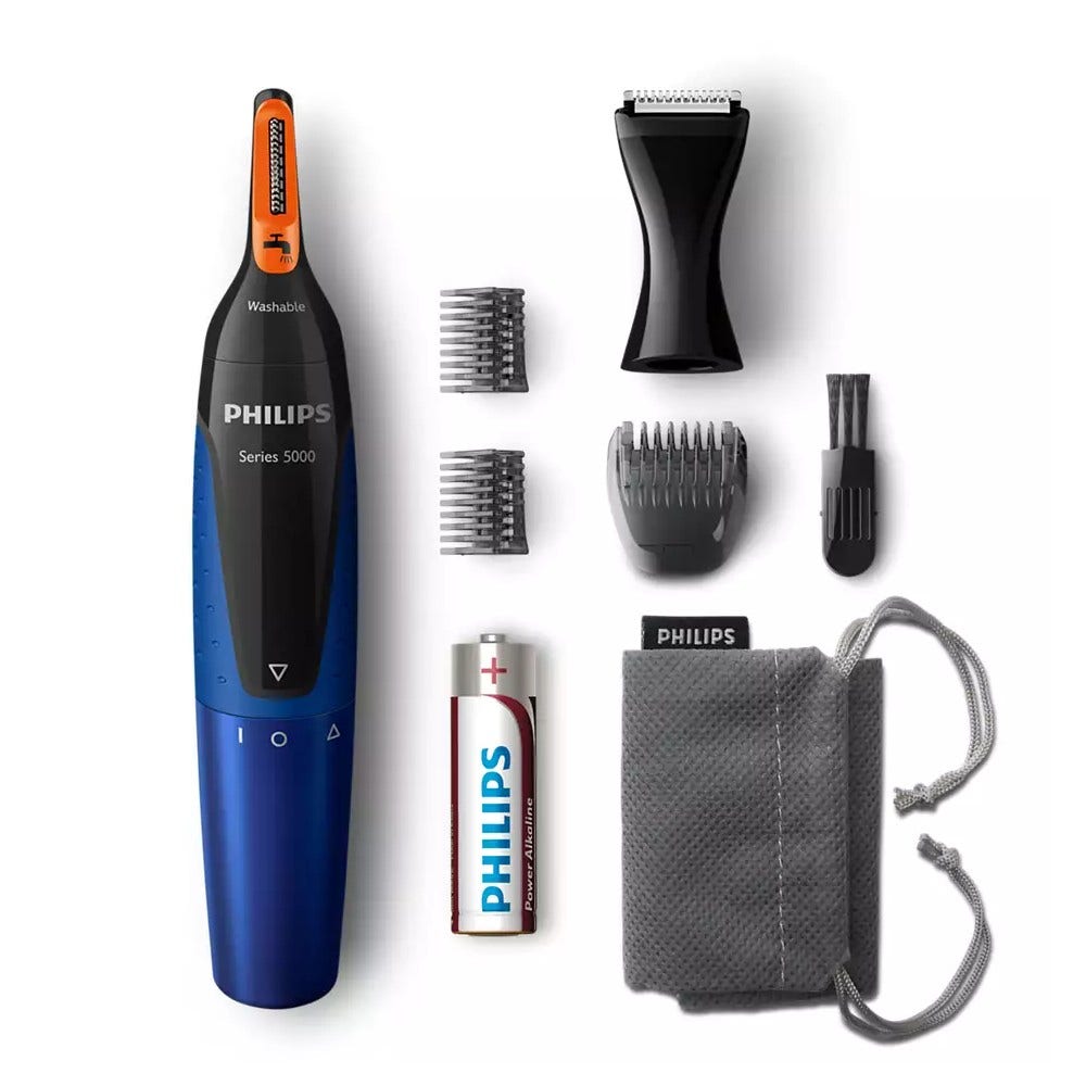 Philips Tondeuse nez-oreilles, nuque et pattes confortable NT5175/16