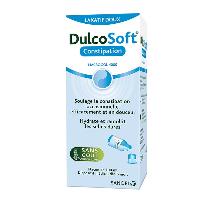 Dulcosoft Constipation Laxatif Doux Macrogol 4000 100ml - Easypara