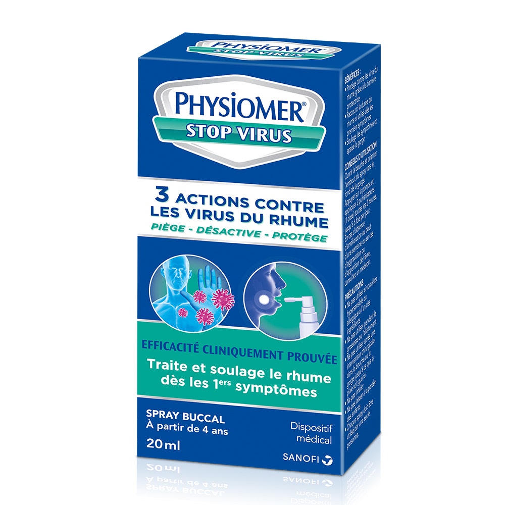 Physiomer Stop virus Spray buccal 20ml