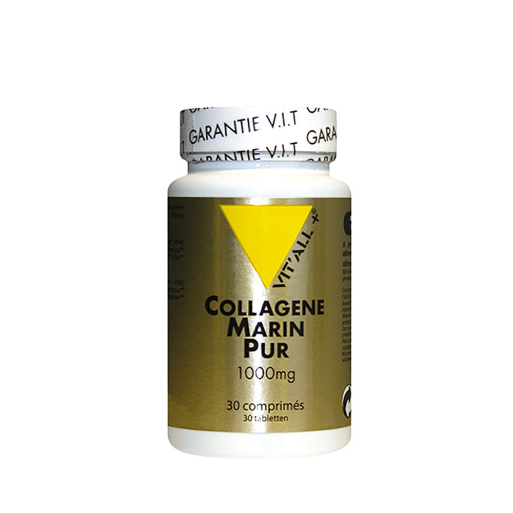 Vit'All+ Collagene Marin Pur 1000mg 30 Comprimés