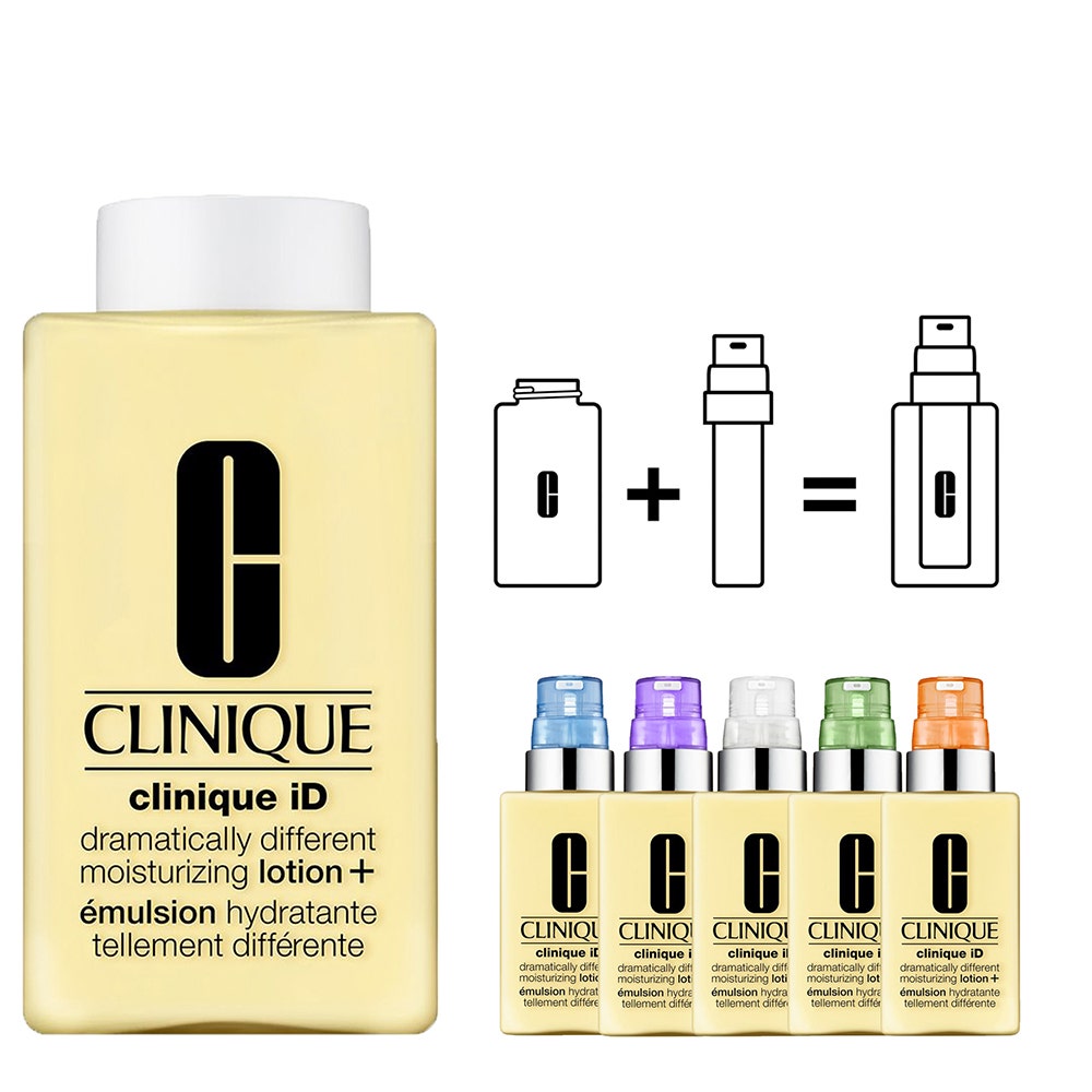 Clinique iD Base Hydratante 115ml + Cartouche d'actif concentré 10ml 125ml