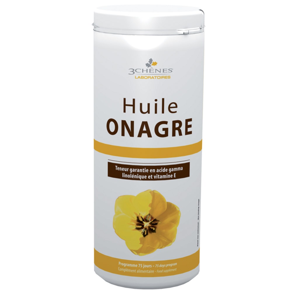 3 Chênes Huile D'onagre 150 Capsules