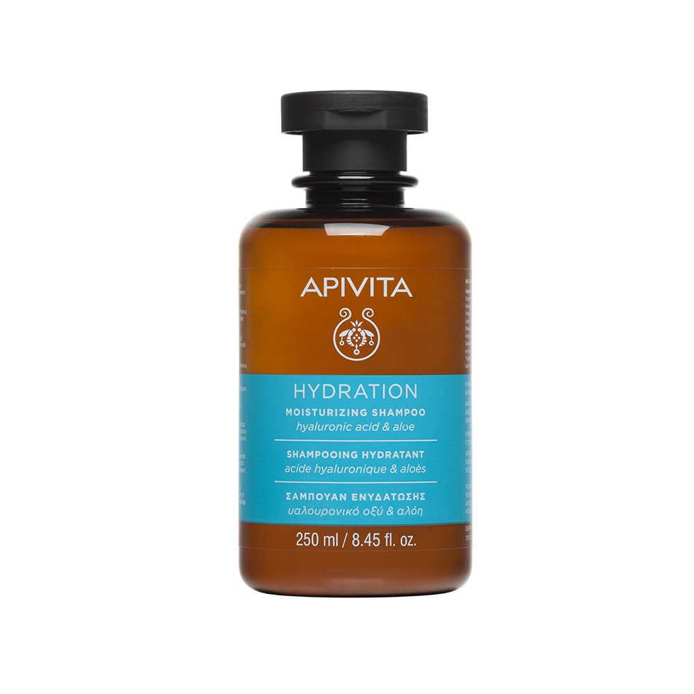 Apivita Hyaluronic Hydra Shampoing Tous Types de Cheveux 250ml