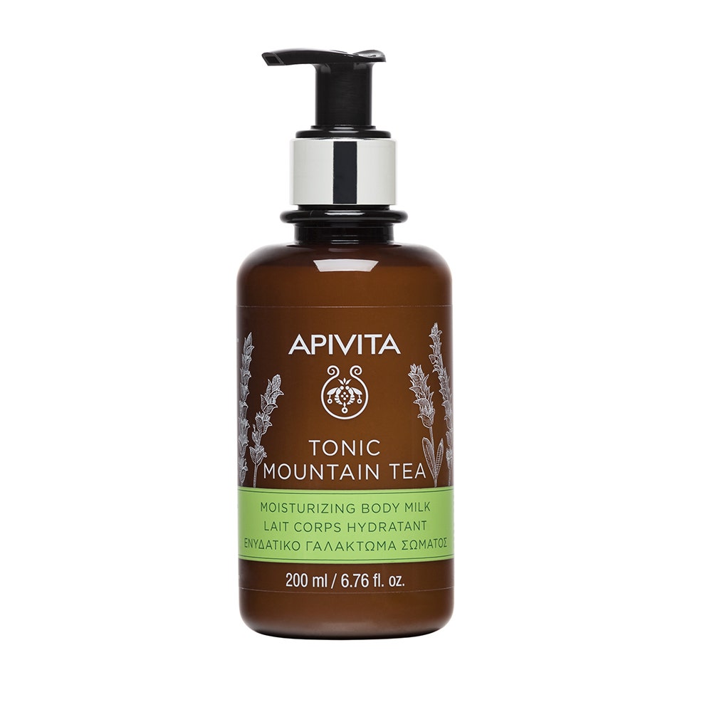 Apivita Tonic Mountain Tea Lait Corps Hydratant 200ml