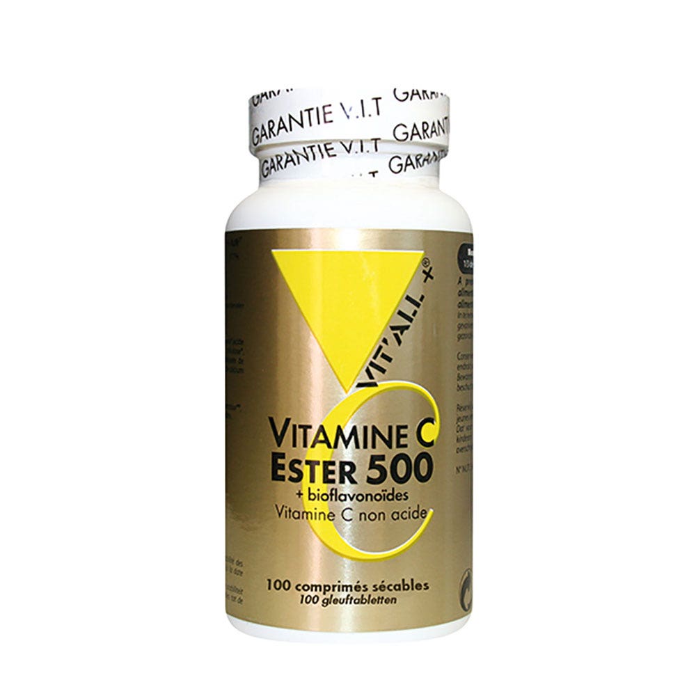 Vit'All+ Ester C 500 500 100 Comprimés