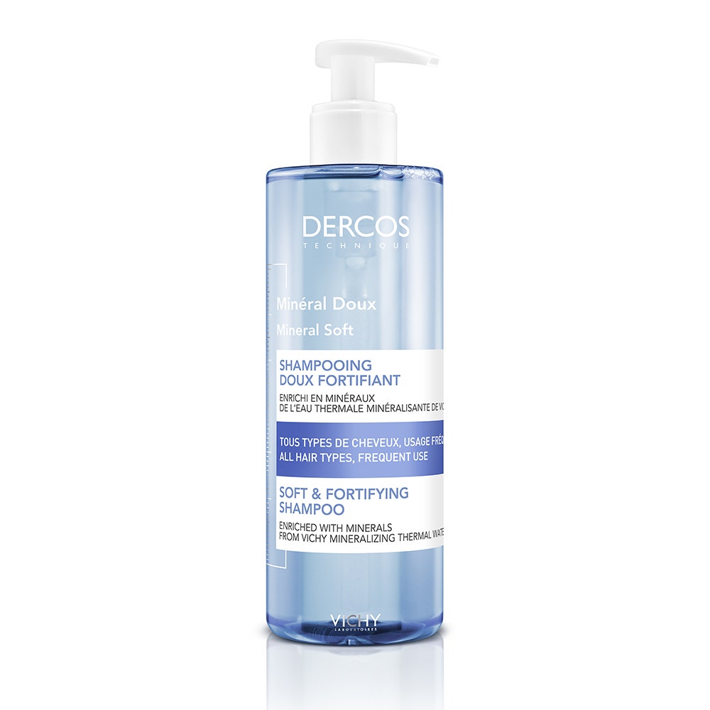 Vichy Dercos Shampooing Doux Fortifiant Mineral 400ml
